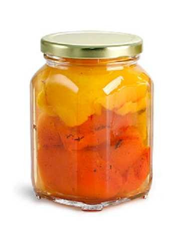 12 oz Victorian Square Glass Jar with Lid (292 ml)