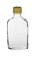 375 ml Flask Glass Bottle with Tamper Evident Cap