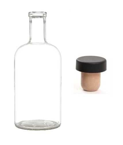 12 pcs 750 ml Regular Bottom Nordic Liquor Bottle with T-bar | Beverage & Liquor Bottles