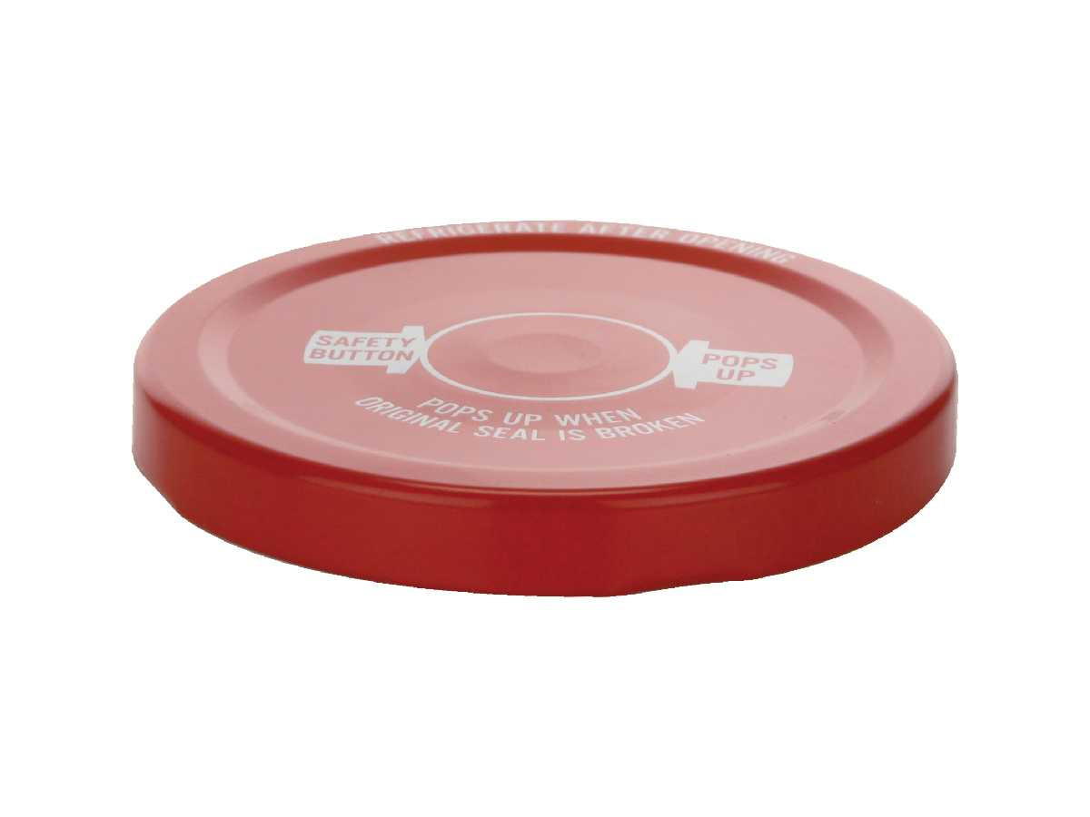 Set of 6, 16 oz Glass Jar with Lug Lid  Straight Sided Glass Jars