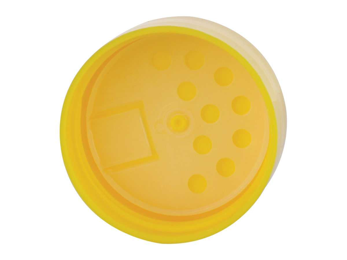 20 pcs 4 oz PET Plastic Spice Jars with Shake and Pour Cap in your color choice - Made in USA