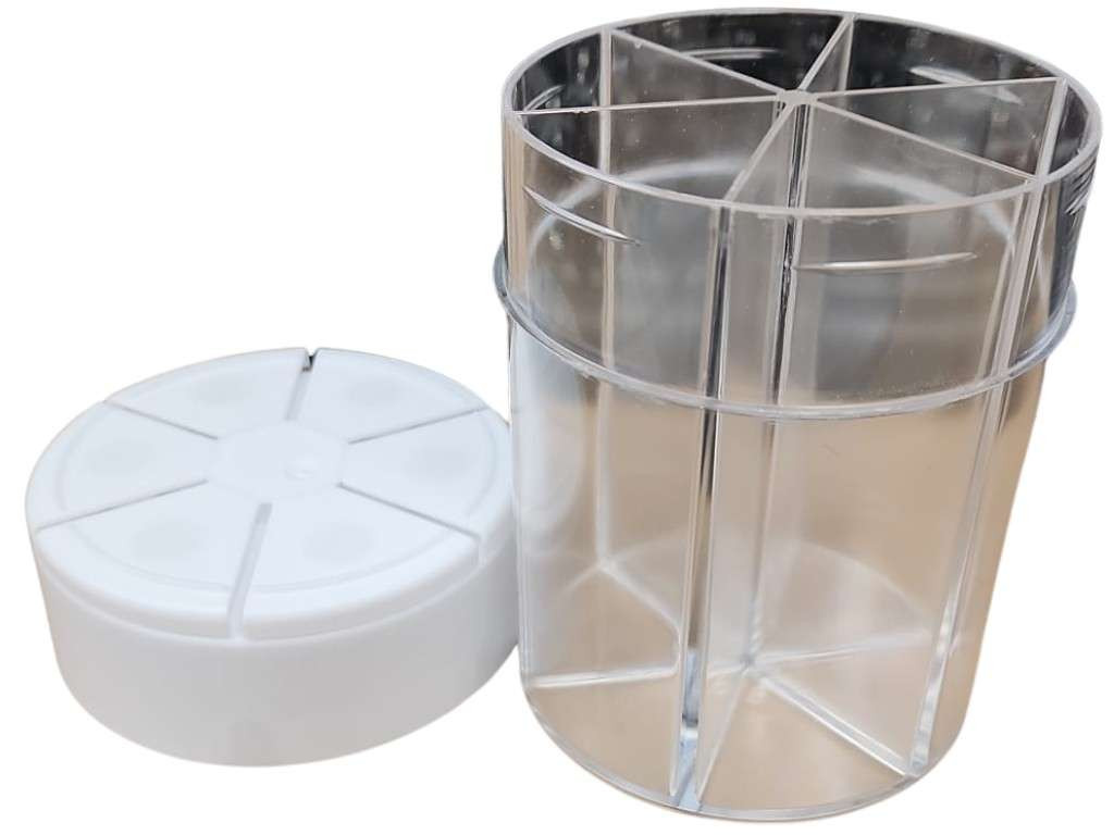 Nakpunar 4 pcs 6-Pack Multi-Spice Shaker Jar – Compact Spice Organizer