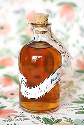 8.5 oz Boston Round Glass Bottle with Natural Cork, Glass or T-Bar Stopper (250 ml)