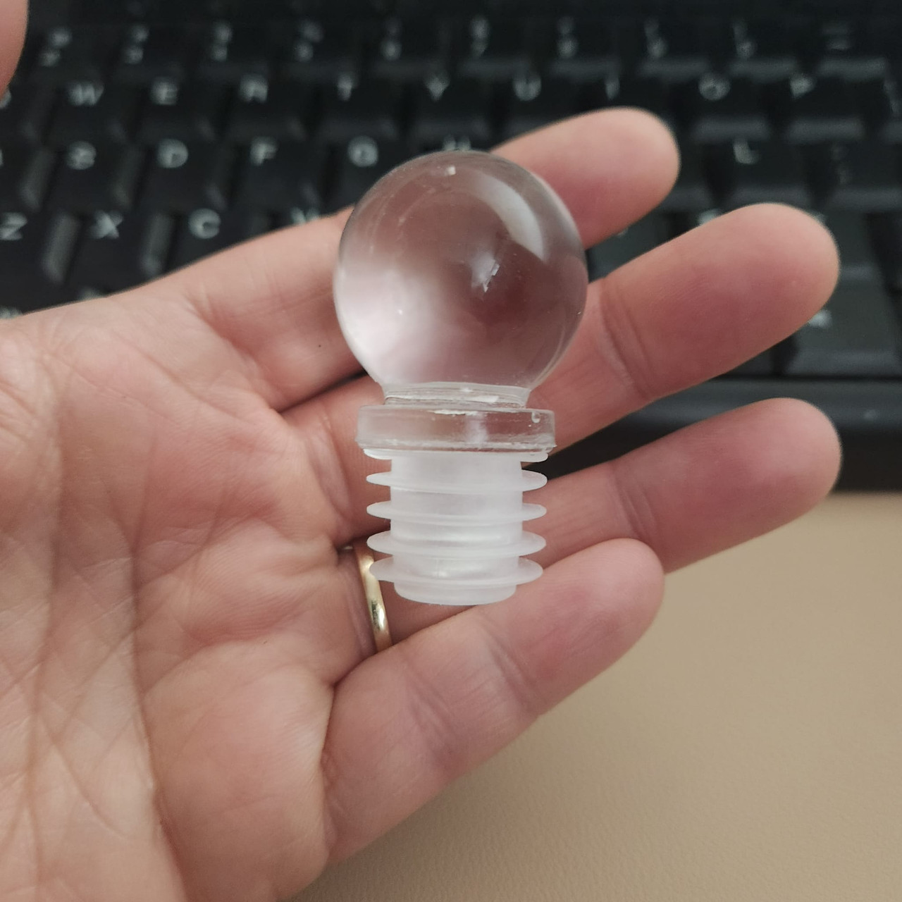 6 pcs Glass Stoppers