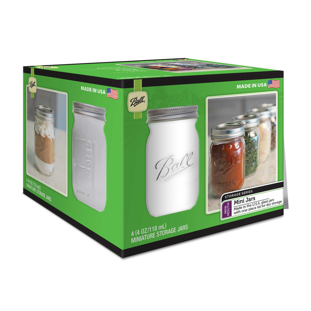 Ball 2-Pack 16-oz Plastic Canning Jars with Lids at