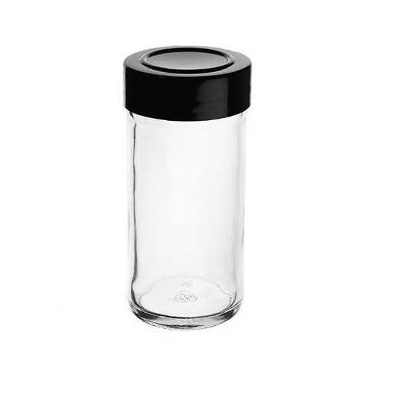 4 oz Glass Straight Sided Spice Jars with Your Choice of Lids