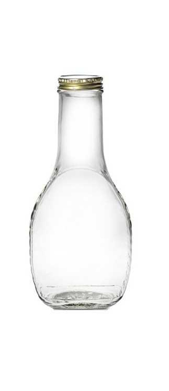 Wholesale Containers: 8 oz Banjo Dressing Bottle 38-400