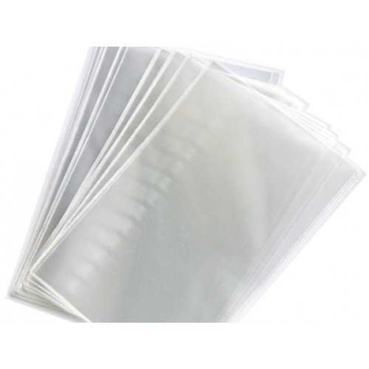 2x3 1.5 Mil Flat Poly Bag Crystal Clear Bags Cello Heat Seal