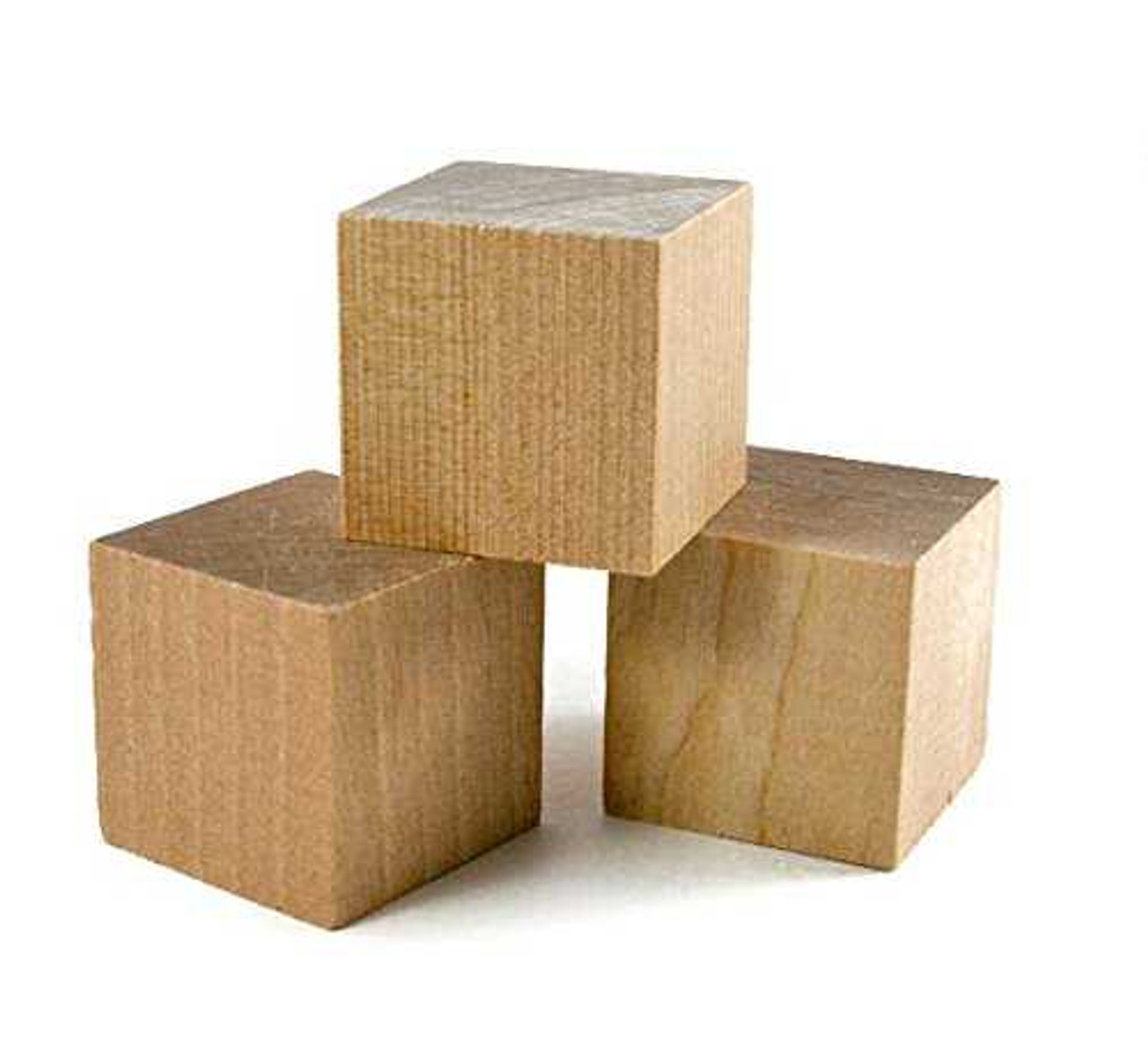 1 Wooden Cubes (40 pcs) - Wooden Blocks