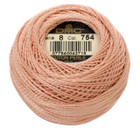 DMC Size 8 Perle Cotton Thread | 754 Light Peach Pink | Size 8