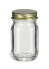 1.7 oz 50 ml Mini Mason Glass Jar with Your choice of lid | Jars