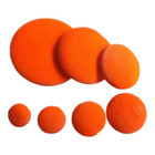 Neon Orange Velvet Button | Velvet Buttons