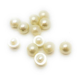 Plastic Ivory Pearl Buttons | Pearl Buttons