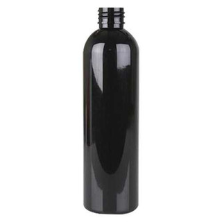8 oz Black Bullet Bottle with Black Cap