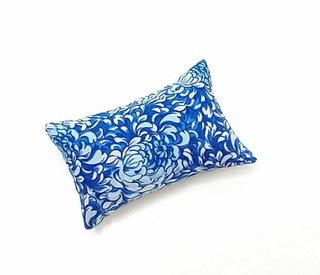 Blue Peony Emery Sand filled Pin Cushion