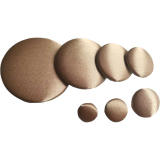 Champagne Beige Satin Button | Silk Satin Buttons