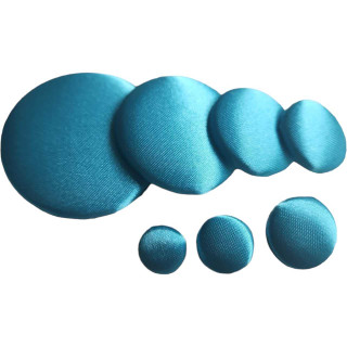 Turquoise Satin Button | Silk Satin Buttons