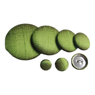 Pistachio Silk Dupioni Button | Silk Dupioni Buttons