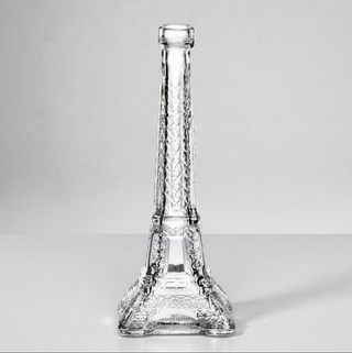 500 ml 17 oz Glass Eiffel Tower Bottle
