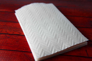 25 pcs Chevron Embossed Glassine Favor Bags | Embossed Glassine Bags