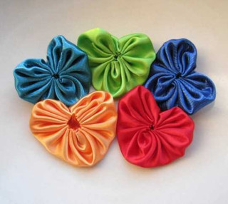 Satin Heart Applique - 1 piece | Appliques