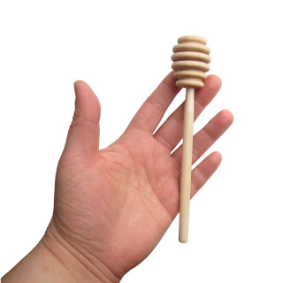 6" Wooden Honey Dipper | Honey Dippers