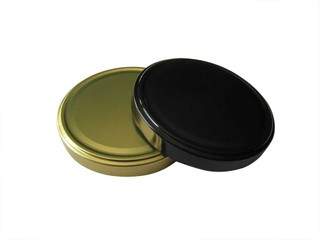 110TW Gold Lug Lids - 8 Lug, 110-2070, BPA-Free Metal Canning Lids