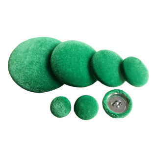 Kelly Green Velvet Button | Velvet Buttons