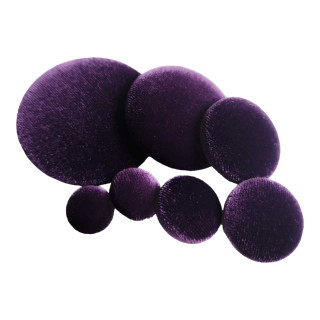 Purple Velvet Button | Velvet Buttons