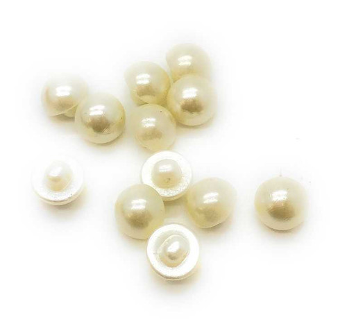 Plastic Ivory Pearl Buttons | Pearl Buttons