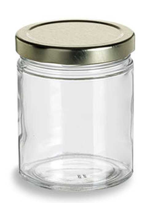 6 oz Straight Sided Jar with Lid - 200 ml 63TW Lug | Jars