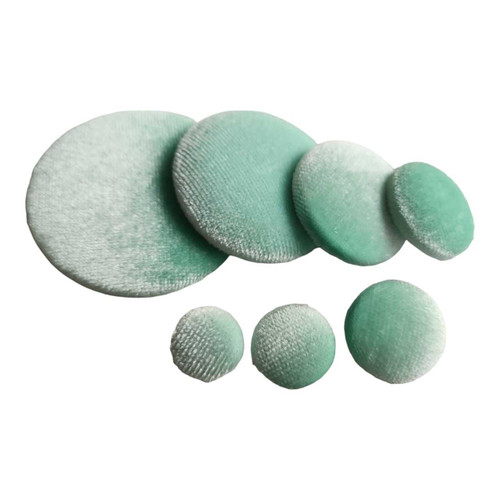Mint Green Velvet Button | Velvet Buttons