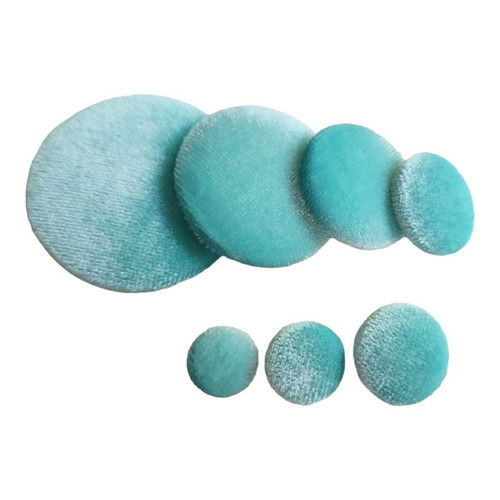 Robin Egg Blue Velvet Button | Velvet Buttons