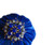 2" Royal Blue Emery Sewing Pincushion | Velvet Emery Pincushions