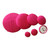 Fuchsia Pink Silk Dupioni Button | Silk Dupioni Buttons