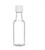 1.7 oz ( 50 ml) mini Plastic Liquor Bottle with choice of color cap