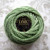 DMC Size 5 Perle Cotton Thread | 368 Light Pistachio Green