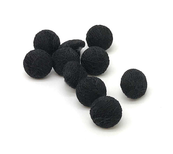Black Lace Button | Lace Buttons