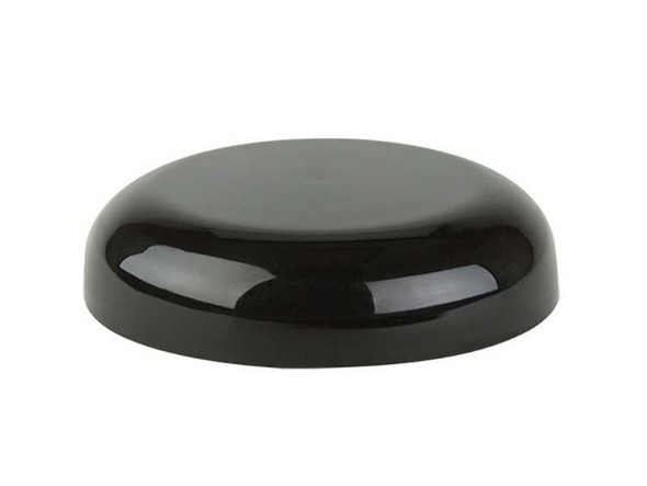 70/400 Black PP Plastic Dome Cap | Dome Caps