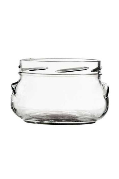 8 oz Glass Tureen Jar with Lid - 250 ml