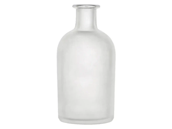 8.5 oz Frosted Boston Round Bottle with cork finish