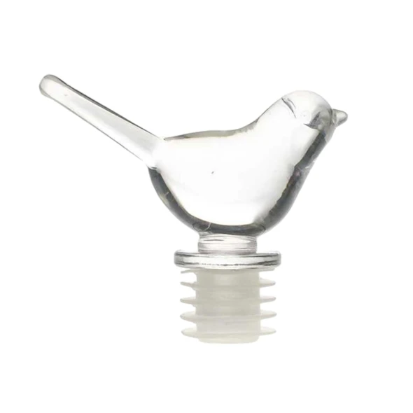 Acrylic Bird Bottle Stopper for Corked Bottles