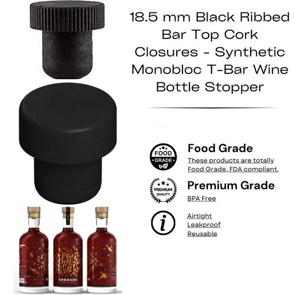 Nakpunar Bar top t-bar t-top liquor wine champagne bottle replacement reusable tasting cork