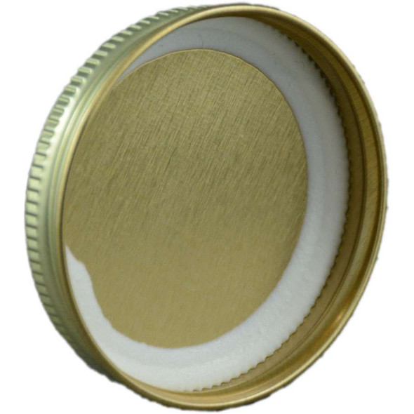 Continious Metal Lid with Plastisol Liner - Sampler | CT Thread Lids - Metal