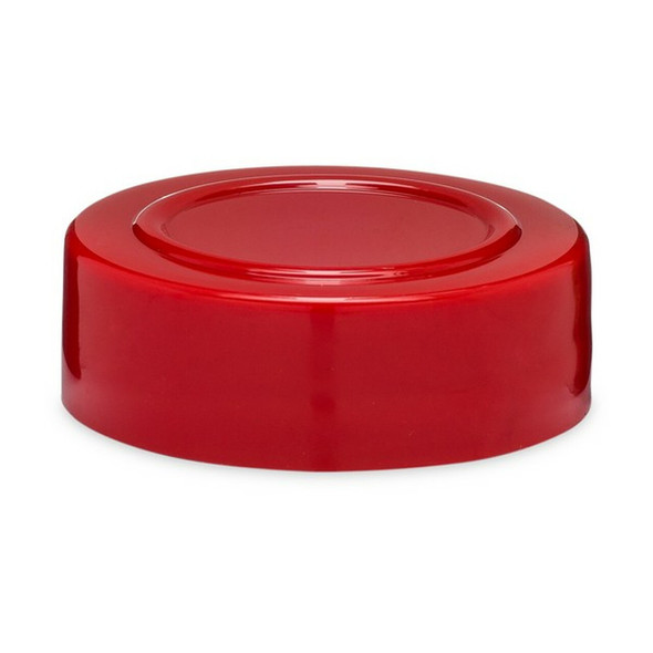 43-485 Red Plastic Spice Caps with Stacking Ring