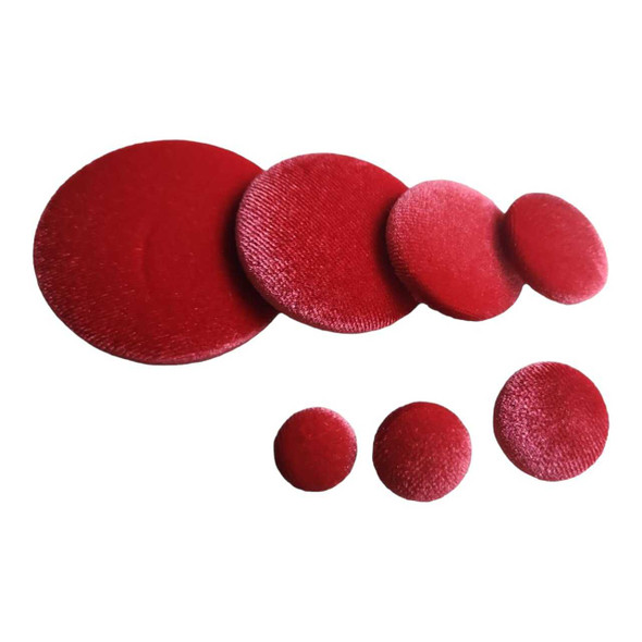 Watermelon Red Velvet Button | Velvet Buttons