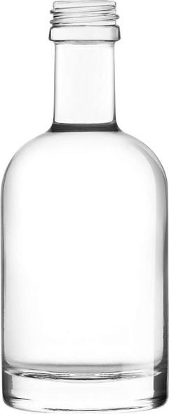 50 ml Nordic Glass Liquor bottle with Lid- 1.7 oz Heavy Bottom