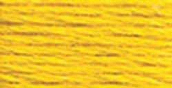DMC Size 5 Perle Cotton Thread | 444 Dk Lemon