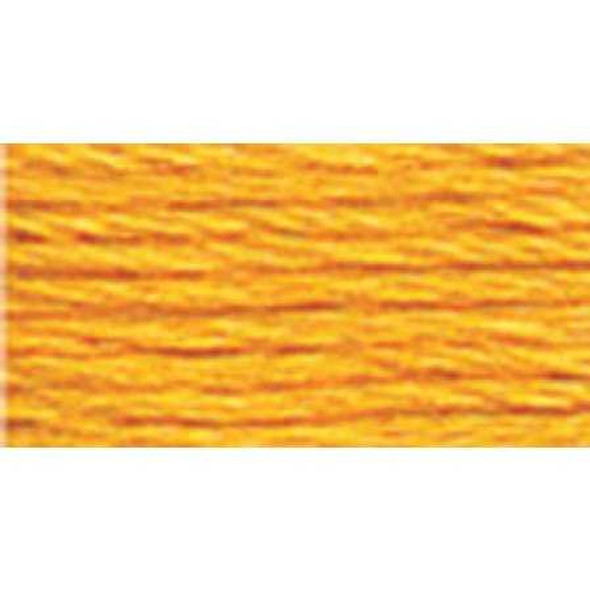 DMC Size 5 Perle Cotton Thread | 742 Lt Tangerine