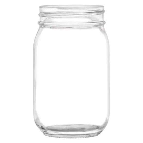 16 oz Mason Glass Jar with your choice of lid - Pint - Made In USA | Jars
